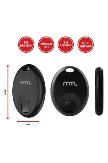4'Lü Set GPS Konum Takip Cihazı Apple Bul/Find My Uyumlu MT8950 - 3