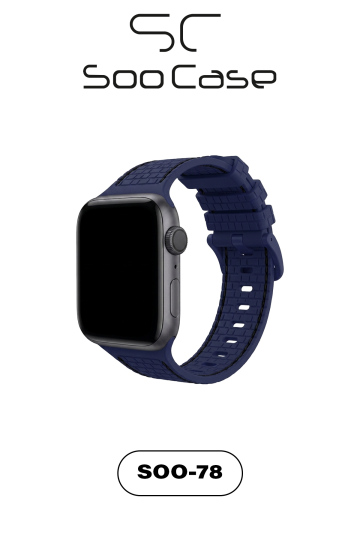 Apple Watch Uyumlu 1/2/3/4/5/6/SE/7/8/9Seri 42/44/45/49MM Kordon Kayış Silikon MT78 - 7