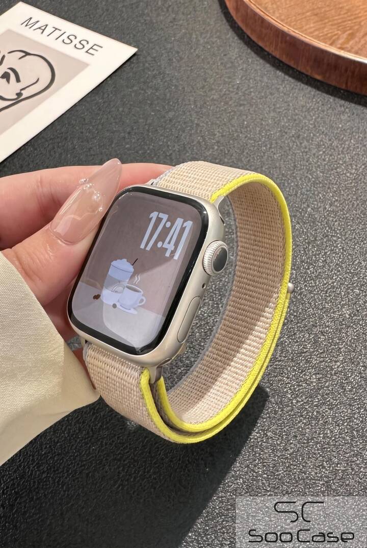 Apple Watch Uyumlu Alpine Kumaş Kordon 42-44-45-49 mm SOO-112 - 5