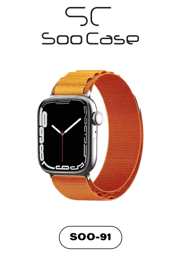 Apple Watch Uyumlu Watch 3 4 5 6 7 8 9 SeSeri 38 40 41 MM İndigo Alpine Loop MT91 - 2