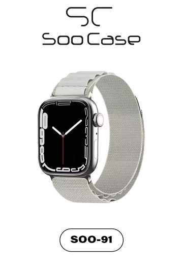 Apple Watch Uyumlu Watch 3 4 5 6 7 8 9 SeSeri 38 40 41 MM İndigo Alpine Loop MT91 - 7