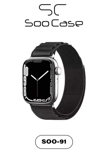 Apple Watch Uyumlu Watch 3 4 5 6 7 8 9 SeSeri 38 40 41 MM İndigo Alpine Loop MT91 - 13