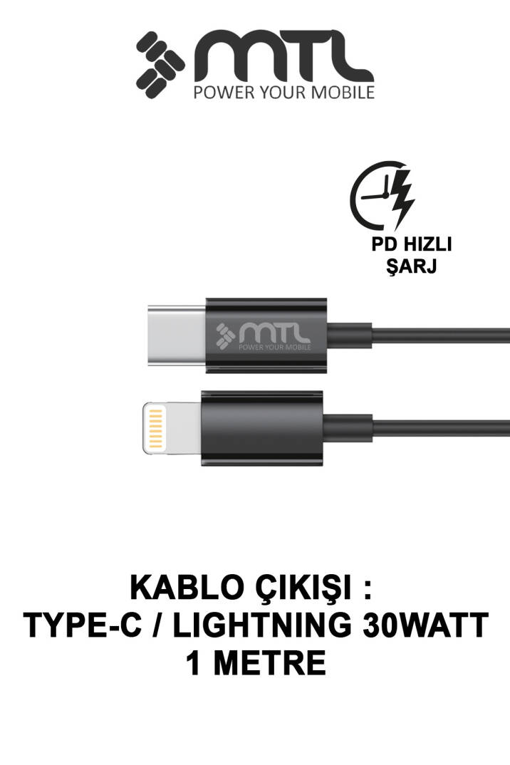 Araç Şarj Aleti Çakmaklık 38W Lightning |Type-C + USB Çift Portlu - Qualcomm QC 4.0 Desteği MT-A1834 - 3