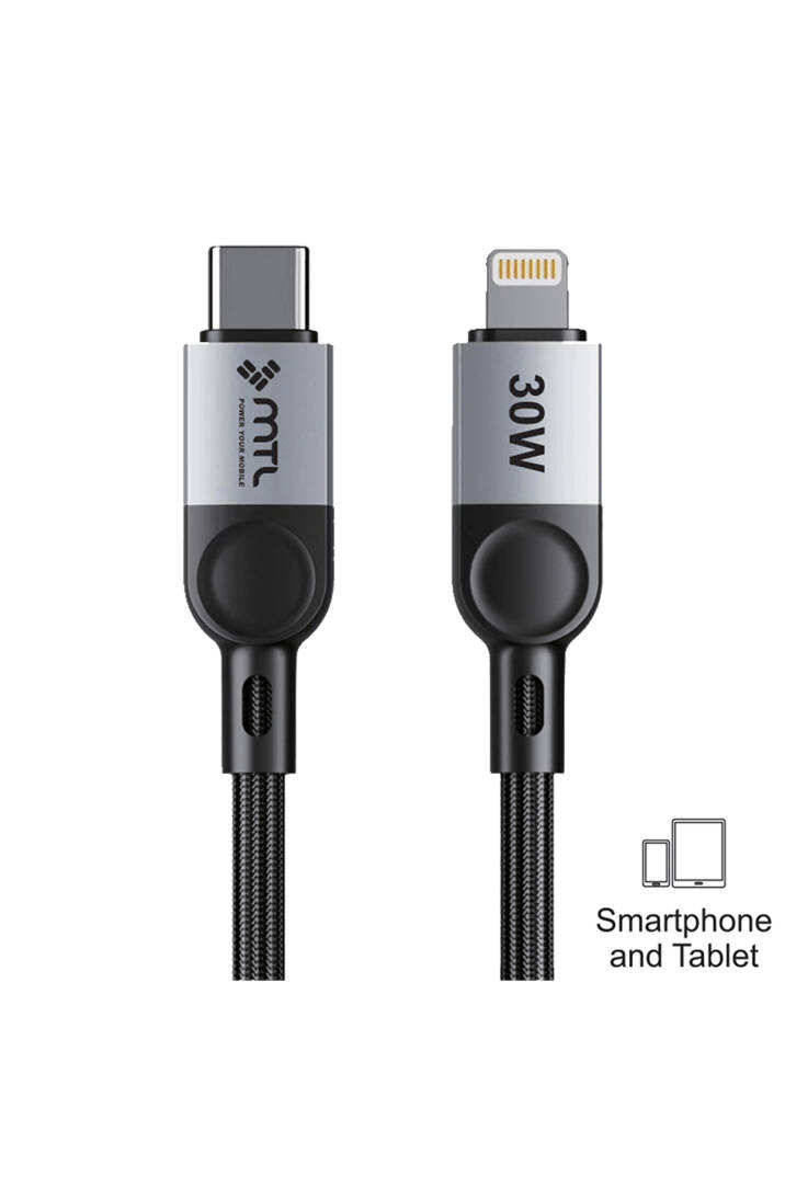 Araç Şarj Aleti Çakmaklık 60W Lightning ve Type-C Çift Portlu - Qualcomm QC 4.0 Desteği MT-A1836 - 2