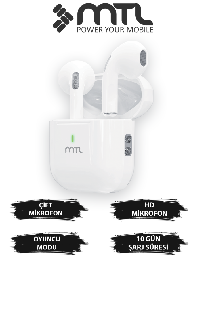 Bluetooth Kablosuz Silikonsuz Kulaklık Ios ve Android Uyumlu - 1