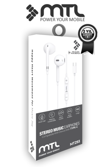 Find X8 Uyumlu Tak Çalıştır Stero Type-C Kulaklık MT293A - 6