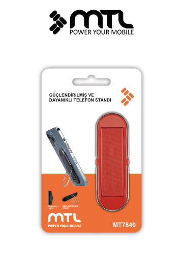 Güçlendirilmiş Çok Fonksiyonlu Telefon Standı ve Parmak Tutucu MT7840