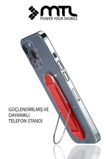 Güçlendirilmiş Çok Fonksiyonlu Telefon Standı ve Parmak Tutucu MT7840 - 2