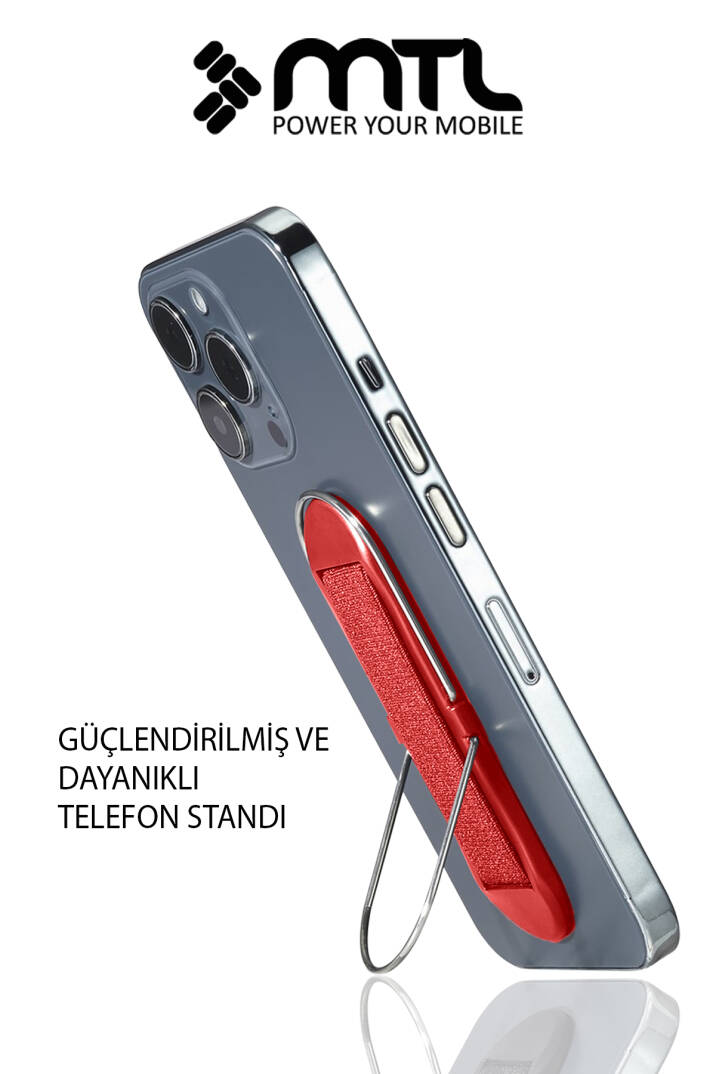 Güçlendirilmiş Çok Fonksiyonlu Telefon Standı ve Parmak Tutucu MT7840 - 2