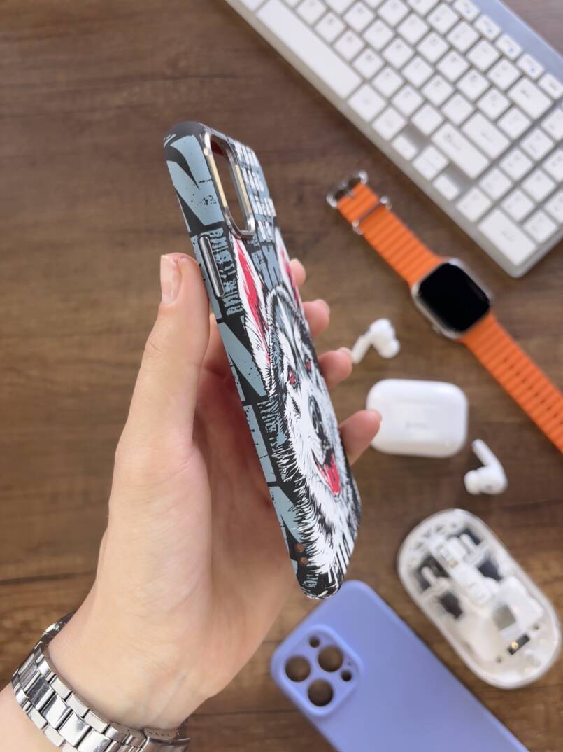 iPhone 11 Kılıf MagSafe Uyumlu Hayvan Figürlü Premium Kapak Kılıf SOO-740 - 23