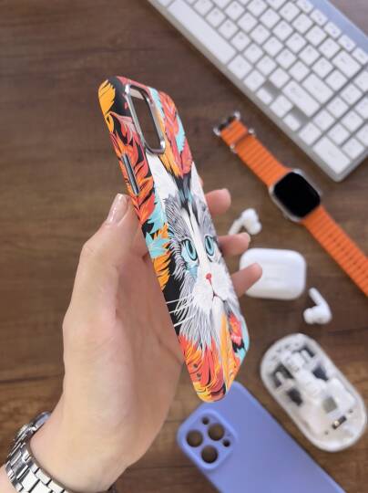 iPhone 11 Kılıf MagSafe Uyumlu Hayvan Figürlü Premium Kapak Kılıf SOO-740 - 35