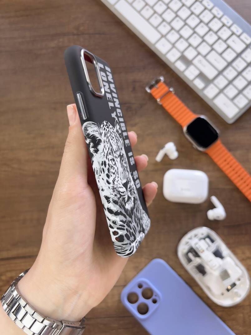 iPhone 11 Kılıf MagSafe Uyumlu Hayvan Figürlü Premium Kapak Kılıf SOO-740 - 47