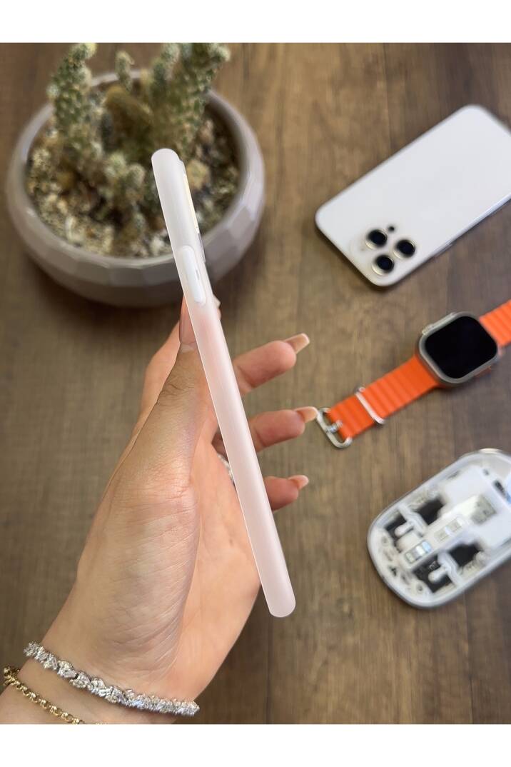 iPhone 12 Pro Uyumlu Süper İnce Mat Ultra Thin Silikon Kılıf - 2