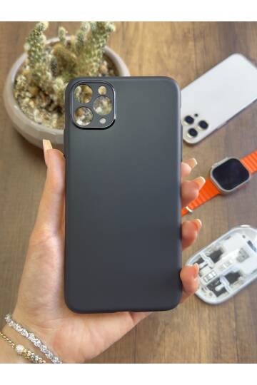 iPhone 12 Pro Uyumlu Süper İnce Mat Ultra Thin Silikon Kılıf - 10