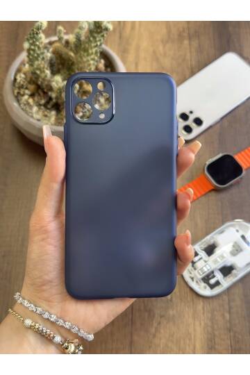 iPhone 12 Pro Uyumlu Süper İnce Mat Ultra Thin Silikon Kılıf - 22