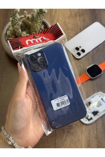 iPhone 12 Pro Uyumlu Süper İnce Mat Ultra Thin Silikon Kılıf - 23