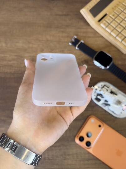 iPhone 12 Uyumlu Süper İnce Mat Ultra Thin Silikon Kılıf - 3