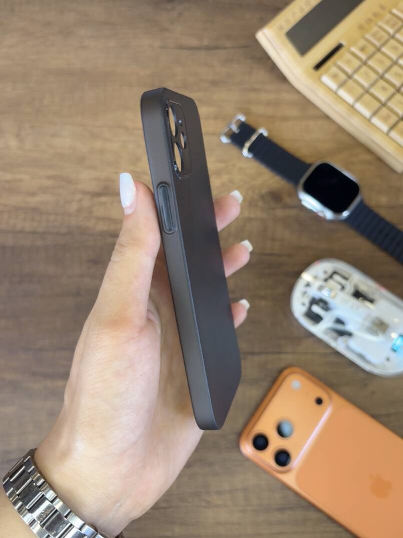 iPhone 12 Uyumlu Süper İnce Mat Ultra Thin Silikon Kılıf - 6