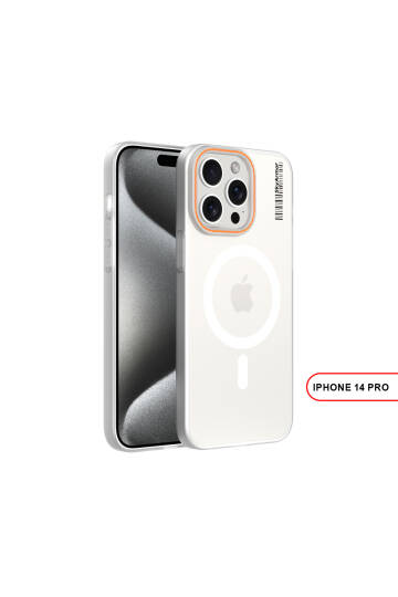 iPhone 14 Pro Magsafe Uyumlu Mat Sert KLEİN Kılıf