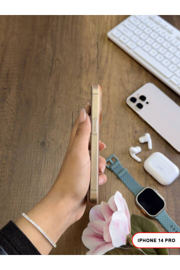 iPhone 14 Pro Magsafe Uyumlu Mat Sert KLEİN Kılıf - 13