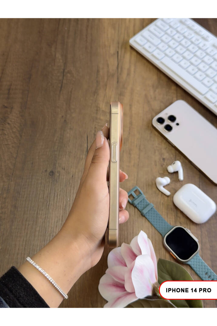 iPhone 14 Pro Magsafe Uyumlu Mat Sert KLEİN Kılıf - 13