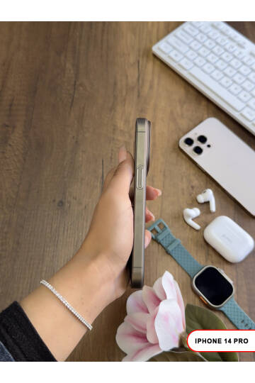 iPhone 14 Pro Magsafe Uyumlu Mat Sert KLEİN Kılıf - 29