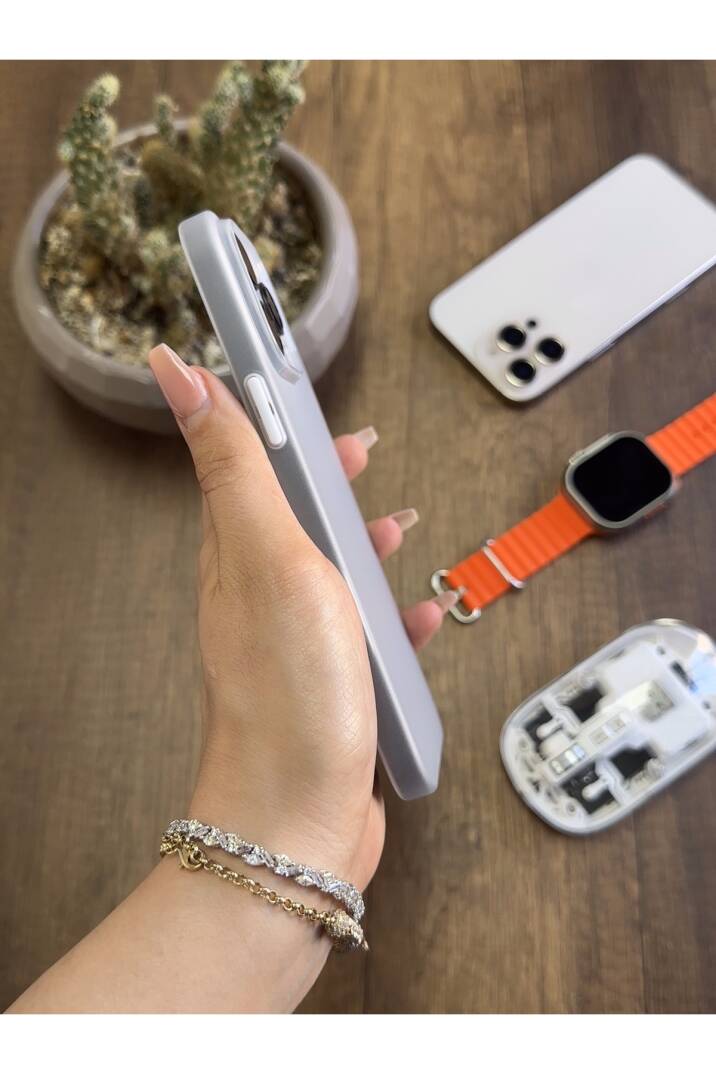 iPhone 14 Pro Max Uyumlu Süper İnce Mat Ultra Thin Silikon Kılıf - 2