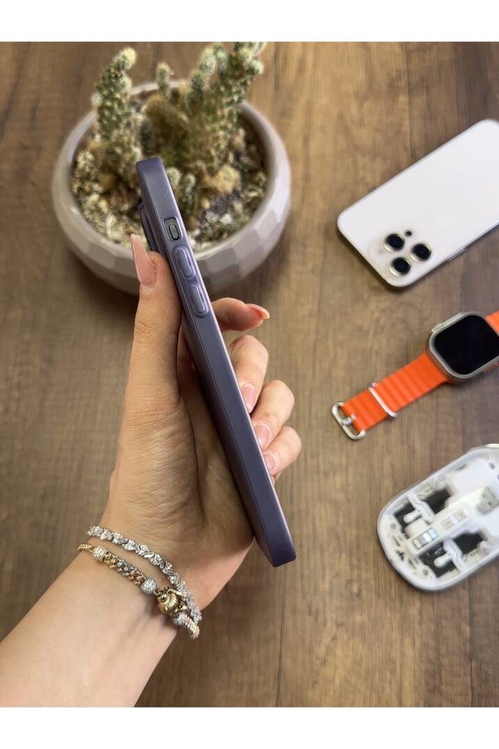 iPhone 14 Pro Max Uyumlu Süper İnce Mat Ultra Thin Silikon Kılıf - 9