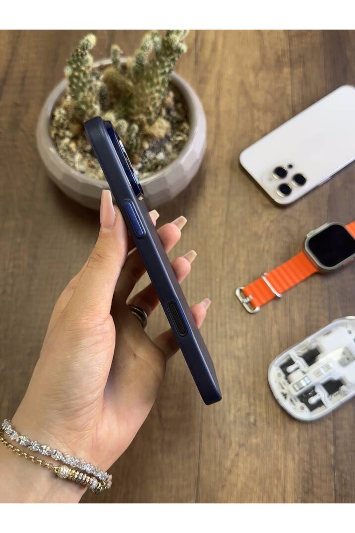 iPhone 14 Pro Max Uyumlu Süper İnce Mat Ultra Thin Silikon Kılıf - 14
