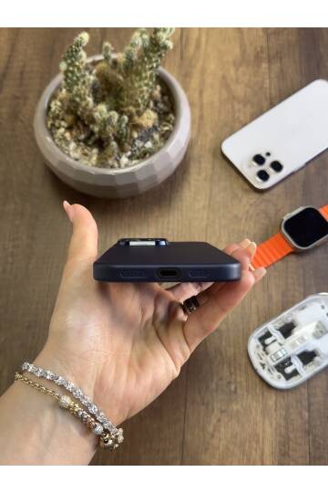 iPhone 14 Pro Max Uyumlu Süper İnce Mat Ultra Thin Silikon Kılıf - 15