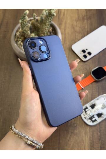 iPhone 14 Pro Max Uyumlu Süper İnce Mat Ultra Thin Silikon Kılıf - 16