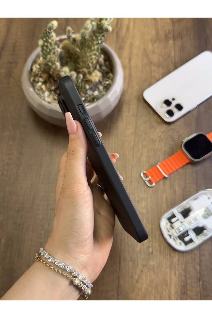 iPhone 14 Pro Max Uyumlu Süper İnce Mat Ultra Thin Silikon Kılıf - 20