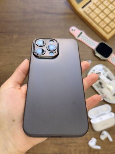 iPhone 14 Pro Max Uyumlu Süper İnce Mat Ultra Thin Silikon Kılıf - 27