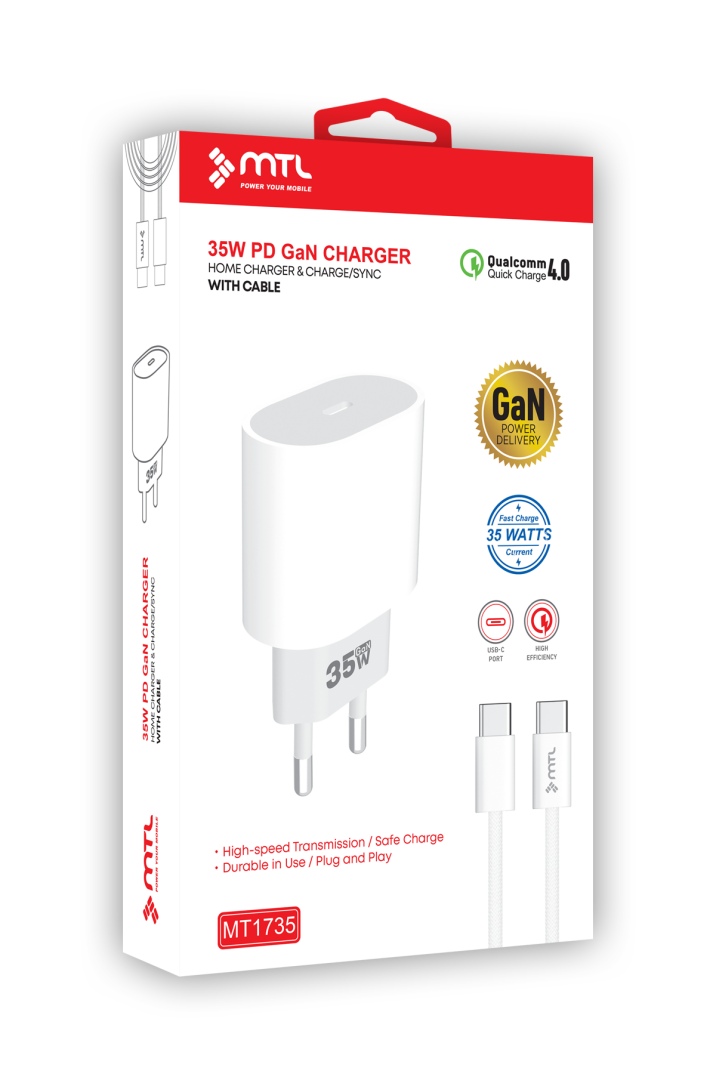 İPhone 15-16-17 / Pro ve Pro Max Serisi Uyumlu Gerçek 35W Gan Type-C Güvenli PD Hızlı Şarj Cihazı - 8
