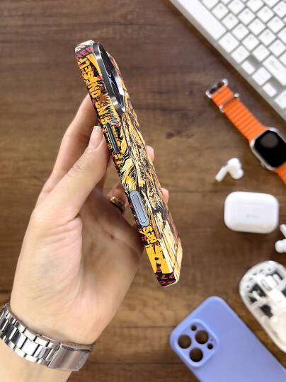 iPhone 16 Kılıf MagSafe Uyumlu Hayvan Figürlü Premium Kapak Kılıf SOO-740 - 11