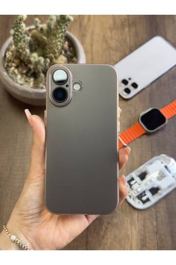 iPhone 16 Plus Uyumlu Süper İnce Mat Ultra Thin Silikon Kılıf - 4