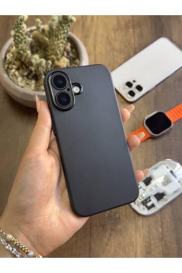 iPhone 16 Plus Uyumlu Süper İnce Mat Ultra Thin Silikon Kılıf - 6