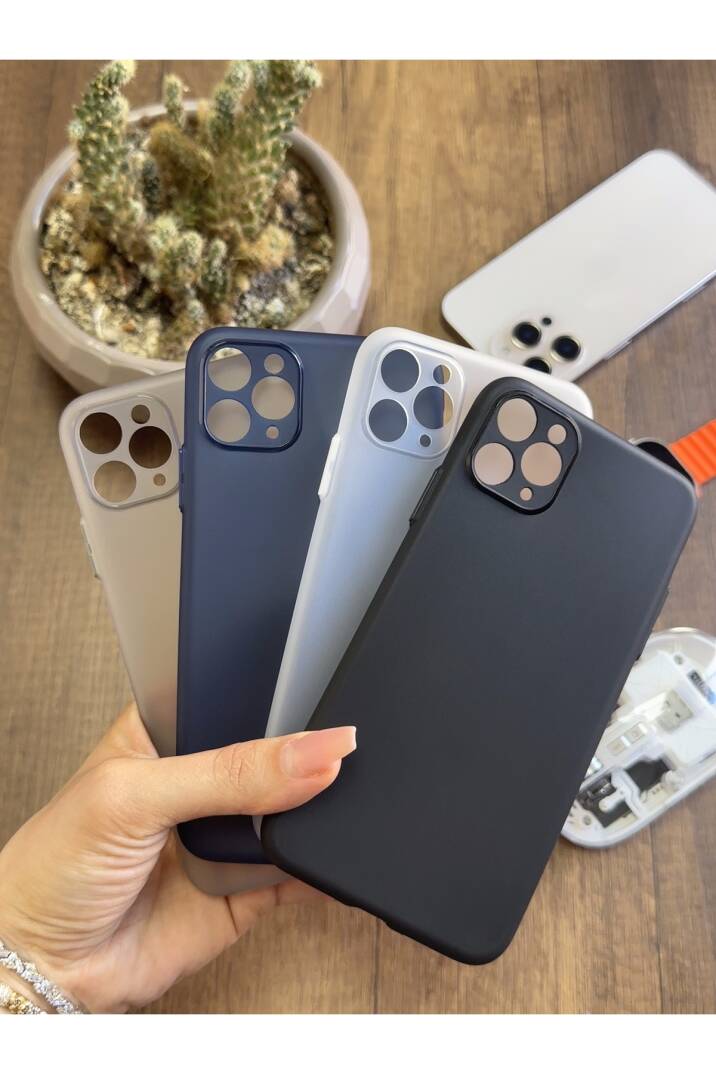 iPhone 16 Plus Uyumlu Süper İnce Mat Ultra Thin Silikon Kılıf - 17