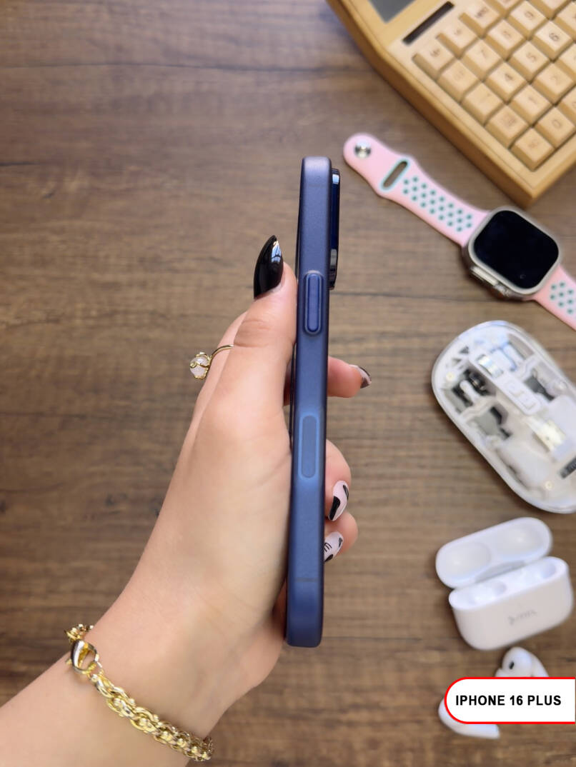 iPhone 16 Plus Uyumlu Süper İnce Mat Ultra Thin Silikon Kılıf - 20