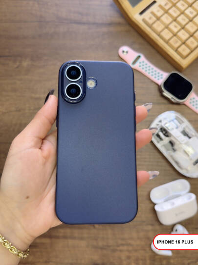 iPhone 16 Plus Uyumlu Süper İnce Mat Ultra Thin Silikon Kılıf - 21