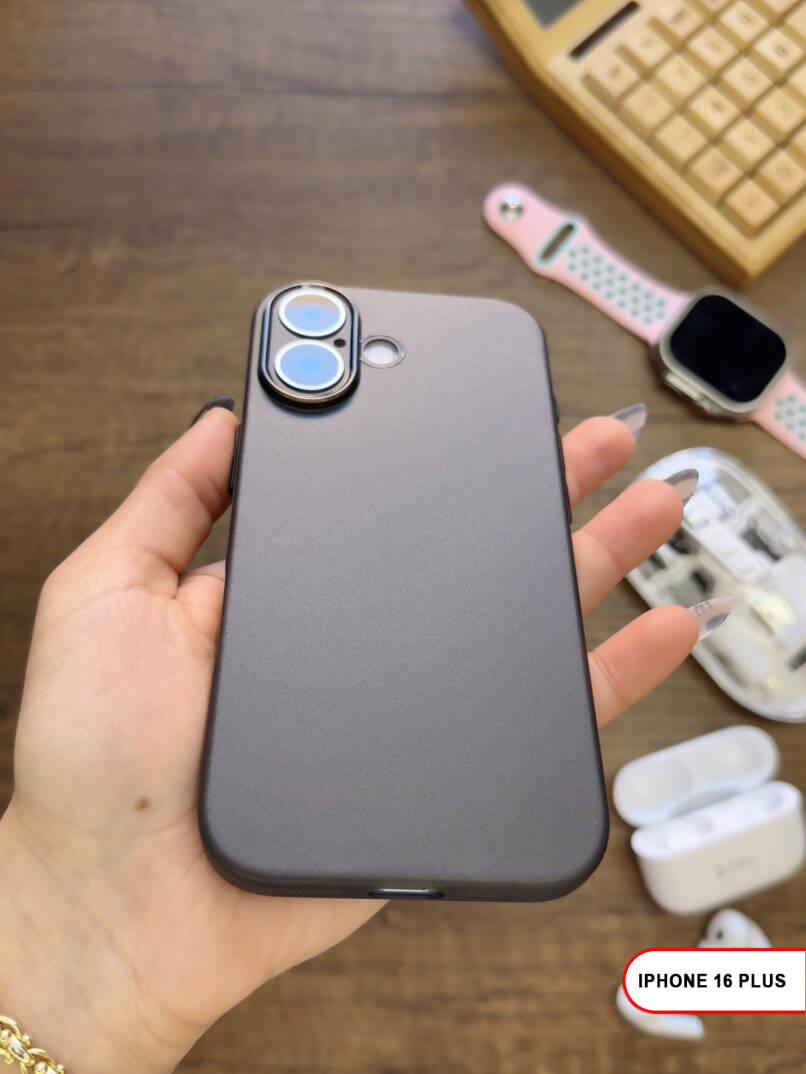iPhone 16 Plus Uyumlu Süper İnce Mat Ultra Thin Silikon Kılıf - 24