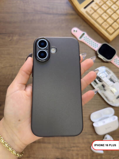 iPhone 16 Plus Uyumlu Süper İnce Mat Ultra Thin Silikon Kılıf - 26