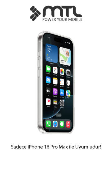 iPhone 16 Pro Max Uyumlu Animasyonlu Şeffaf Magsafe Şarj Destekli Sararmayan Sert Origin Kılıf - 3
