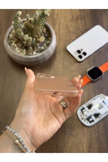 iPhone 16 Pro Uyumlu Süper İnce Mat Ultra Thin Silikon Kılıf - 2