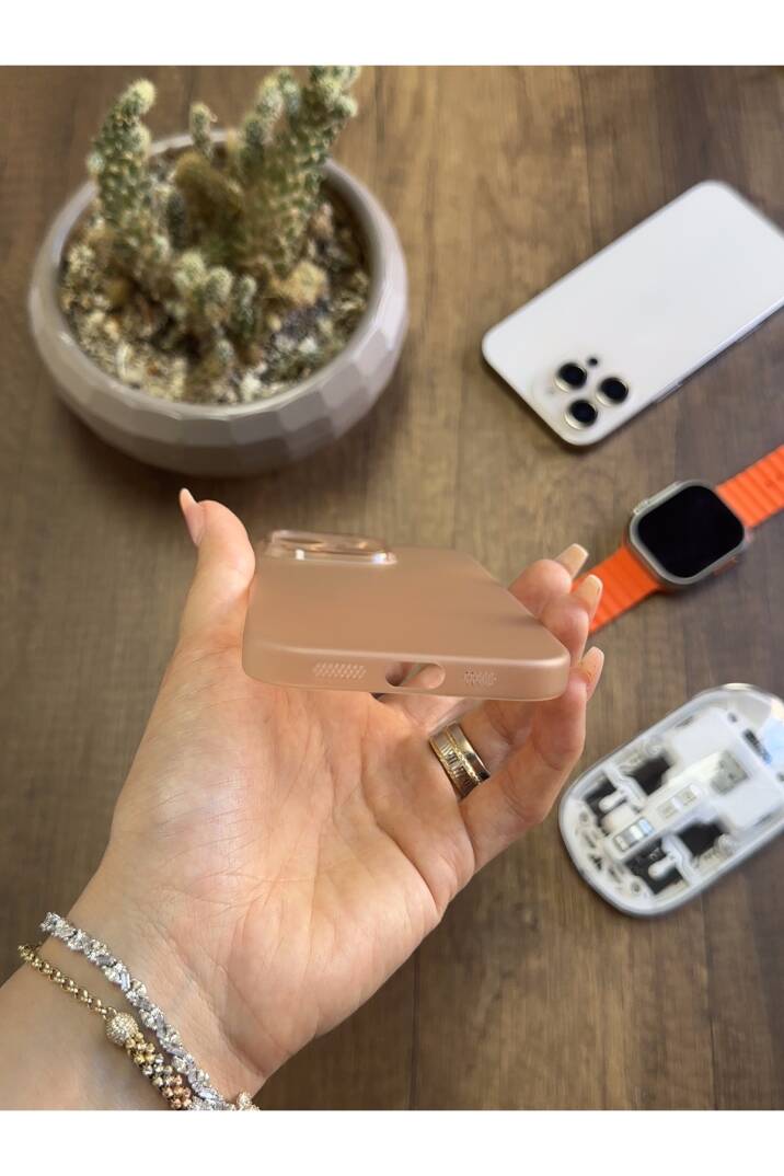 iPhone 16 Pro Uyumlu Süper İnce Mat Ultra Thin Silikon Kılıf - 2