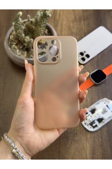 iPhone 16 Pro Uyumlu Süper İnce Mat Ultra Thin Silikon Kılıf - 4