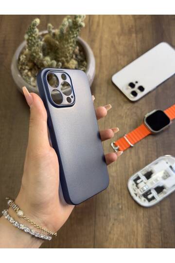 iPhone 16 Pro Uyumlu Süper İnce Mat Ultra Thin Silikon Kılıf - 19