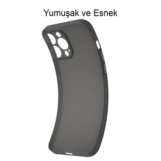 iPhone 16 Pro Uyumlu Süper İnce Mat Ultra Thin Silikon Kılıf - 27