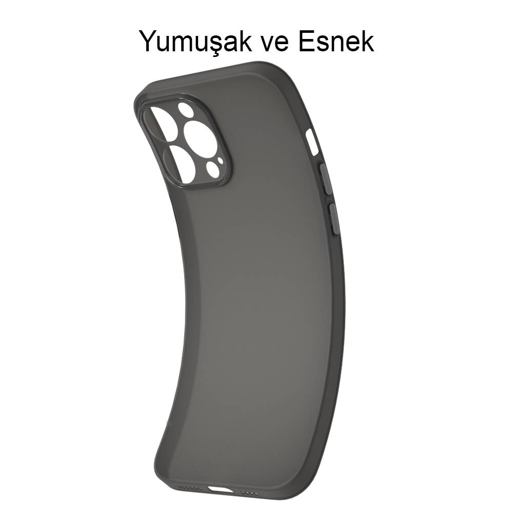 iPhone 16 Pro Uyumlu Süper İnce Mat Ultra Thin Silikon Kılıf - 27