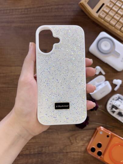 iPhone 16 Uyumlu Kadife İç Yüzey Tasarımlı Taşlı Işıltılı Parlak Pırlanta Kılıf Dia Plus - 2